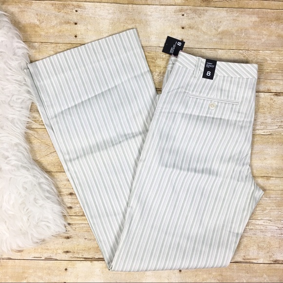 The Limited Pants - The Limited | Stretchy Pinstripe Flare Pants